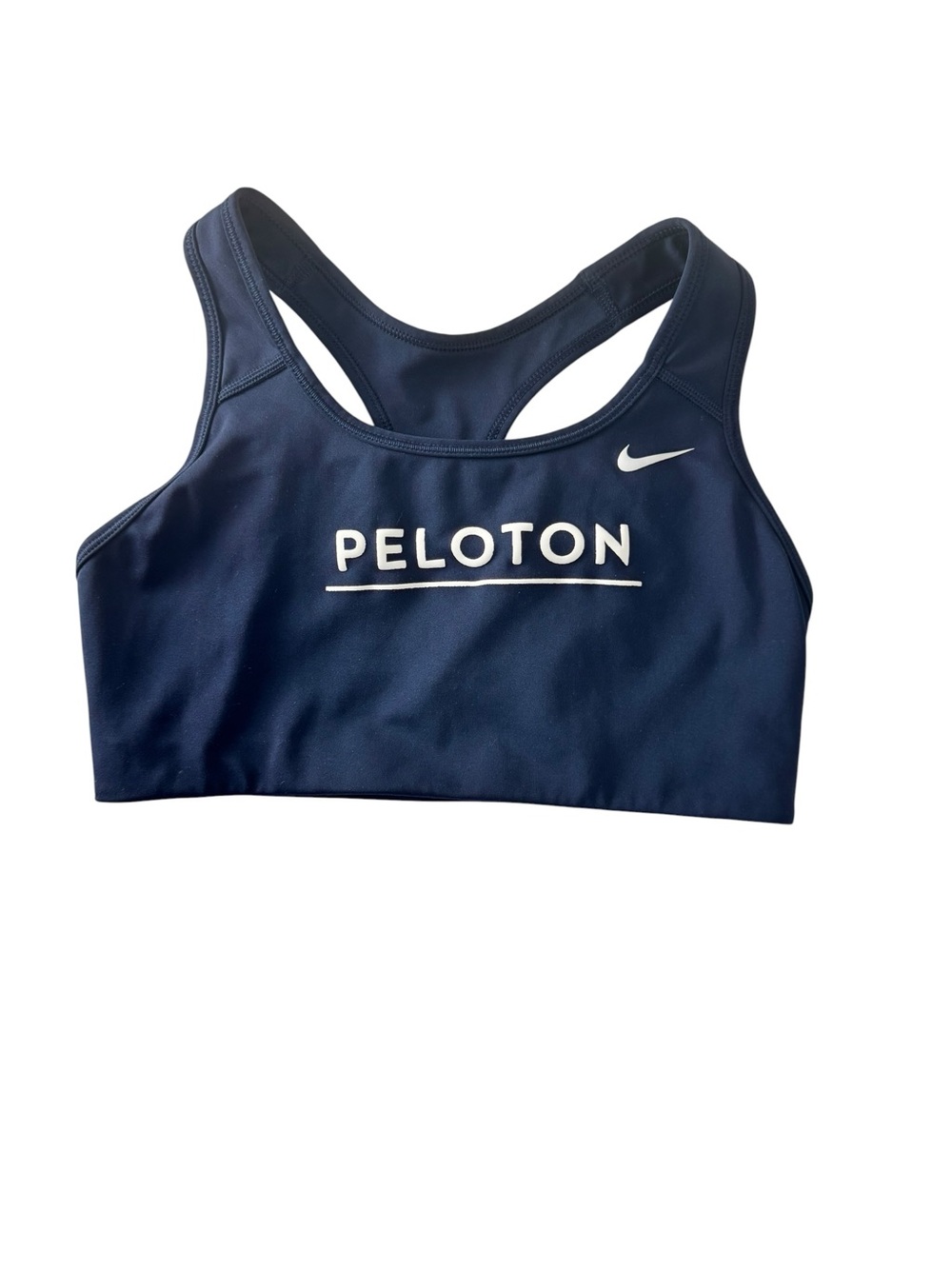 Nike Navy Blue Peloton Racerback Sports Bra
